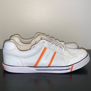 Nautica Hull PU. Classic Sailing N83 Leather Shoes.  Size 9.